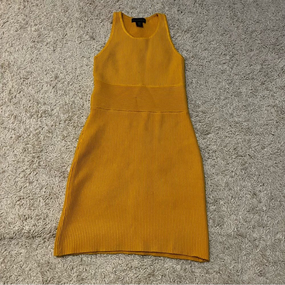 House of Harlow yellow sweater dress size small